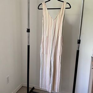 American Eagle Linen Jumpsuit